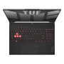 Laptop Gaming ASUS ROG TUF A15, FA507NVR-LP006, 15.6-inch, FHD (1920 x 1080) 16:9, AMD Ryzen™ 7 7435HS Mobile Processor 3.1GHz (
